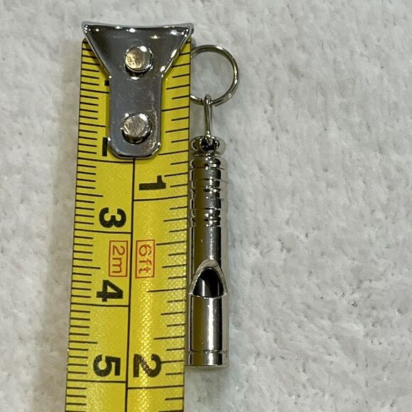 The Lucky Little Whistle Charm Pendant Self Defense Protection Collectable - Picture 5 of 6